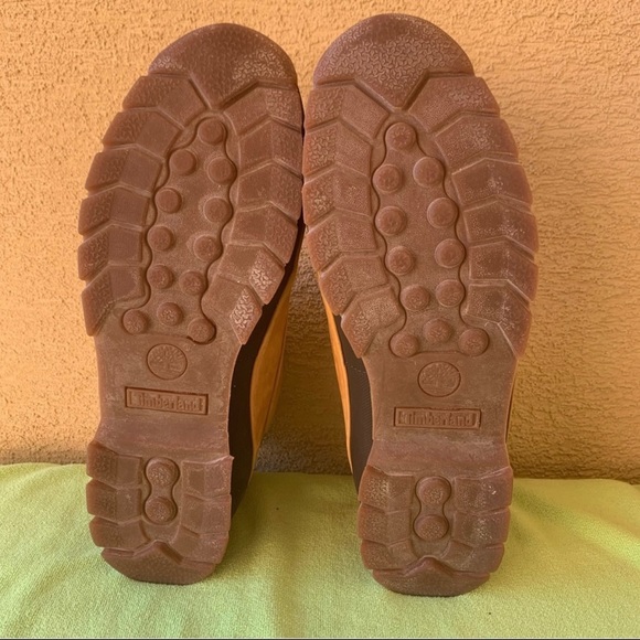 PRE OWNED TIMBERLAND MEN'S SIZE 11 BROWN SUEDE BOOTS - Picture 6 of 6